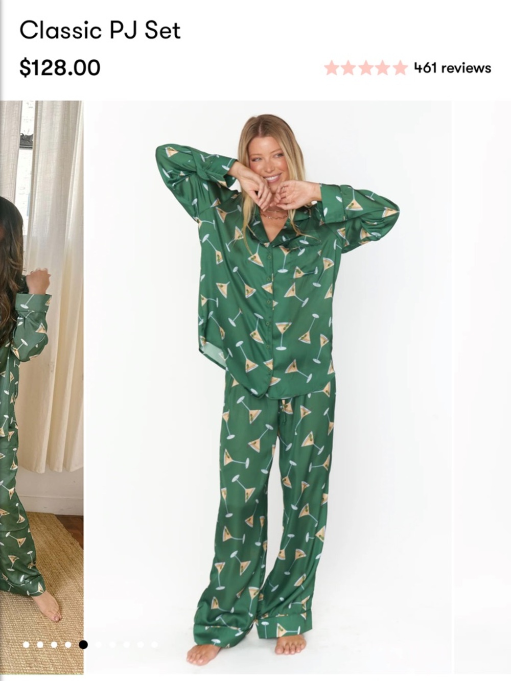 Show Me Your Mumu Martini PJs size XS